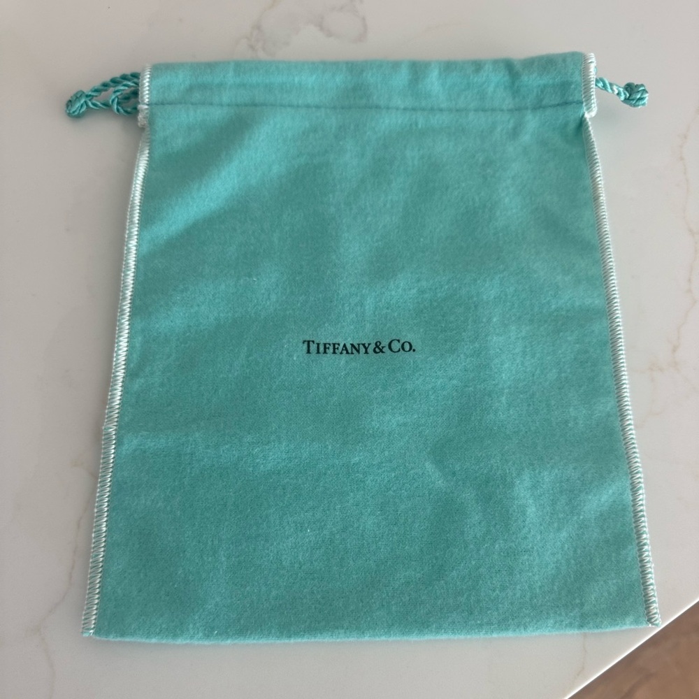 Tiffany & Co. drawstring dust bag